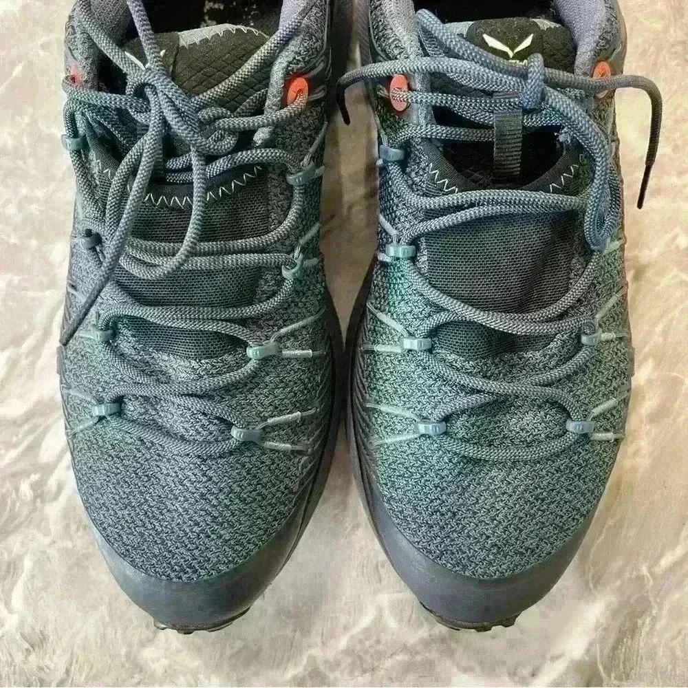 Salewa Womens Size 10 Dropline Mallard Blue Speed Hiking Shoes Sneakers